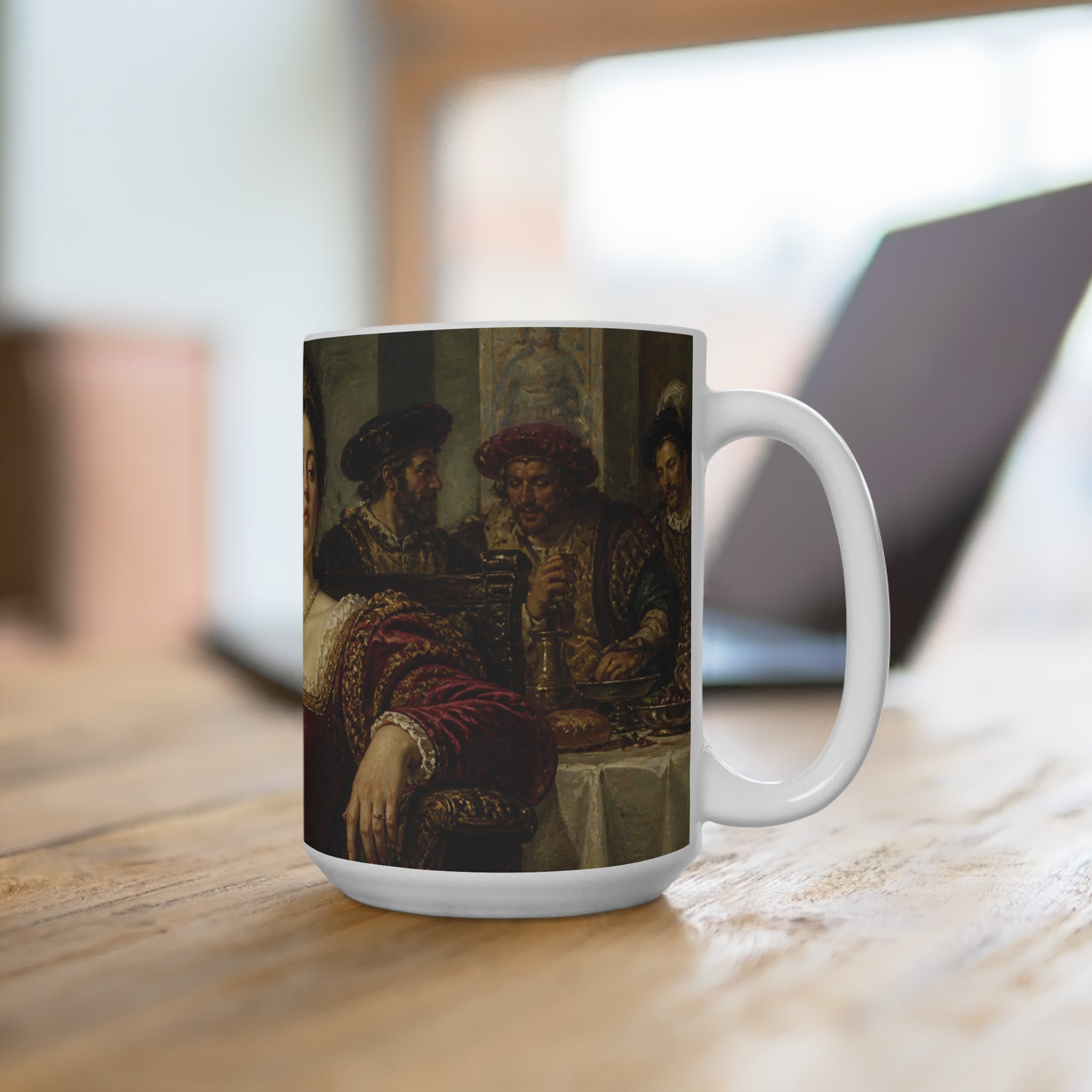 “I Will Not Be Participating" Mug | Funny Introvert Coffee Cup for Work From Home | Sarcastic Gift for Her, Cozy Office Mug