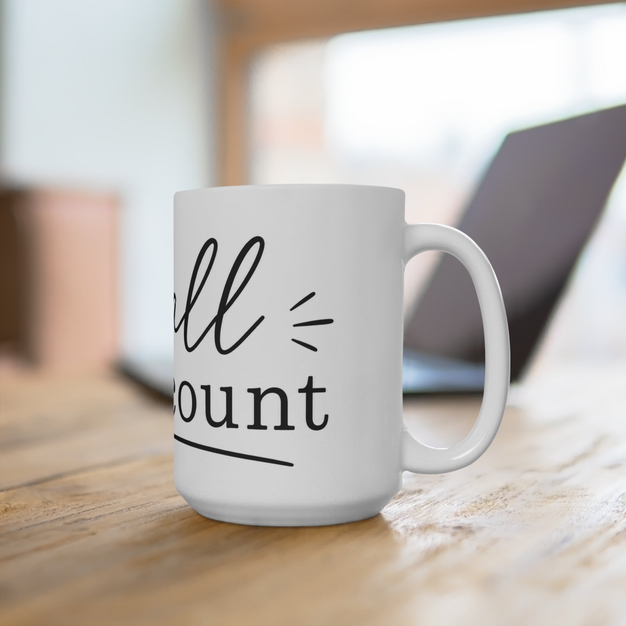 “Small Wins Count" Mug | Motivational Coffee Cup for Daily Encouragement | Self Care Gift for Her, Positive Affirmation Tea Cup